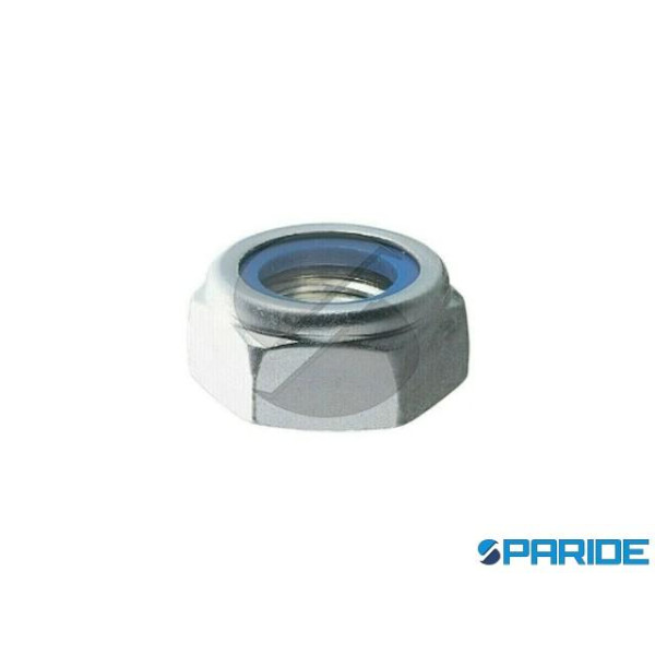 DADO AUTOBLOCCANTE ZINCATO M6 BASSO DIN 985 UNI 7474 8.8