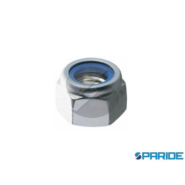 DADO AUTOBLOCCANTE ZINCATO M7 ALTO DIN 982 ISO 704...