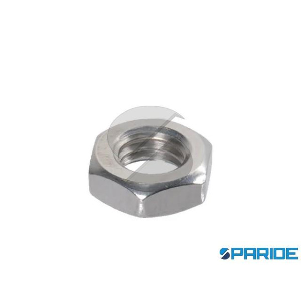 DADO ESAGONALE BASSO INOX M12 DIN 936 ISO 4035 UNI...
