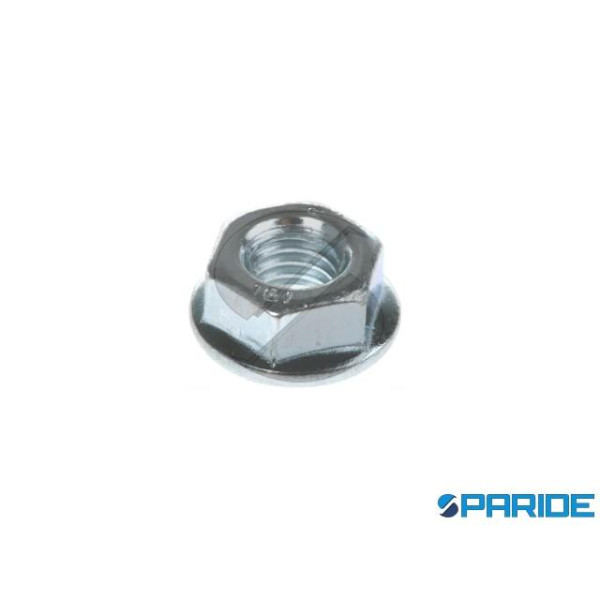 DADO ESAGONALE FLANGIATO M5 ZINCATO DIN 6923 ISO 4...