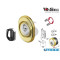 DEFENDER MAGNETICO MR500F DISEC MR500F25D1IL OTTONE LUCIDO H 25 MM