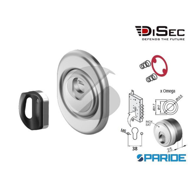DEFENDER MAGNETICO MR500F DISEC MR500F25D1IT CROMO...
