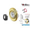 DEFENDER MAGNETICO MR503F DISEC MR503F25D1IL OTTONE LUCIDO H 25 MM PER ATRA DOM DIAMANT