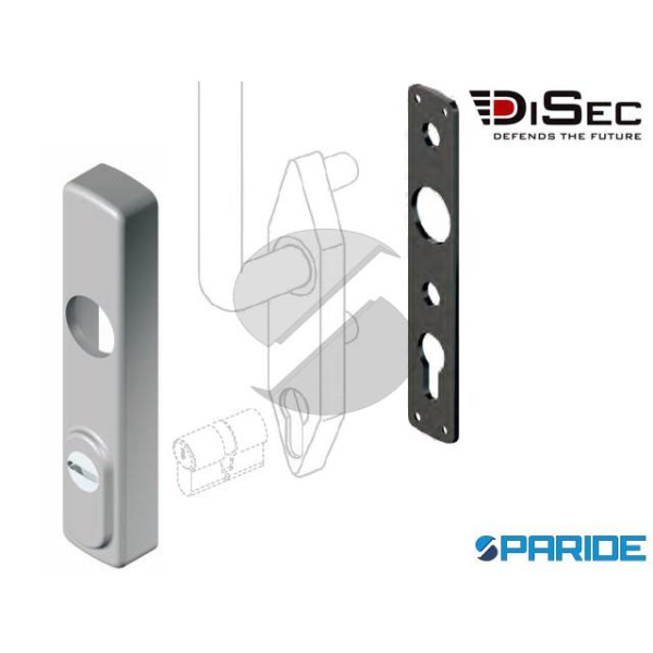 DEFENDER PER ALZANTE SCORREVOLE LG80 DISEC CROMO S...