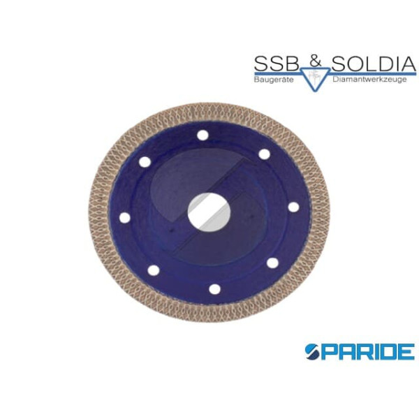 DISCO DA TAGLIO DIAMANTATO D 125X22 MM PRO CON BOR...