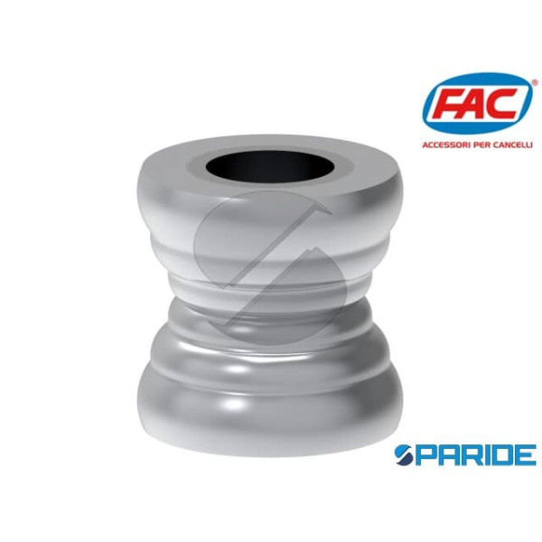 DISTANZIALE REGOLABILE D 25 H 30-40 MM ZINCATO PER...