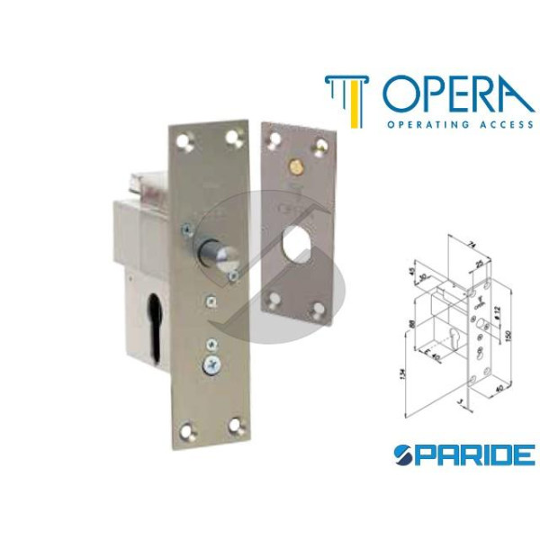 ELETTROPISTONE SICUREZZA ELETTRONICA 21816 OPERA S...