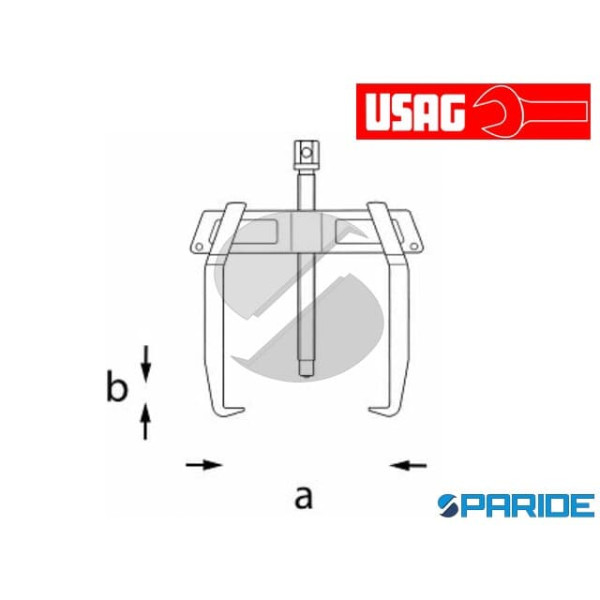 ESTRATTORE 454 0 A DUE BRACCI PER ESTERNI USAG