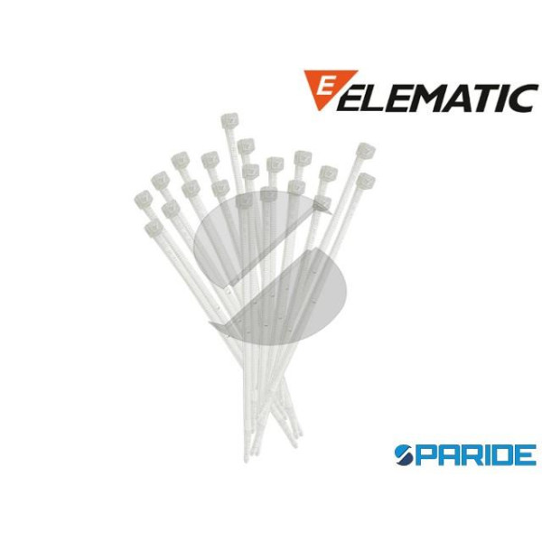FASCETTA DI CABLAGGIO 4,5X160 MM 5211C NATURALE ELEMATIC CF 100 PZ