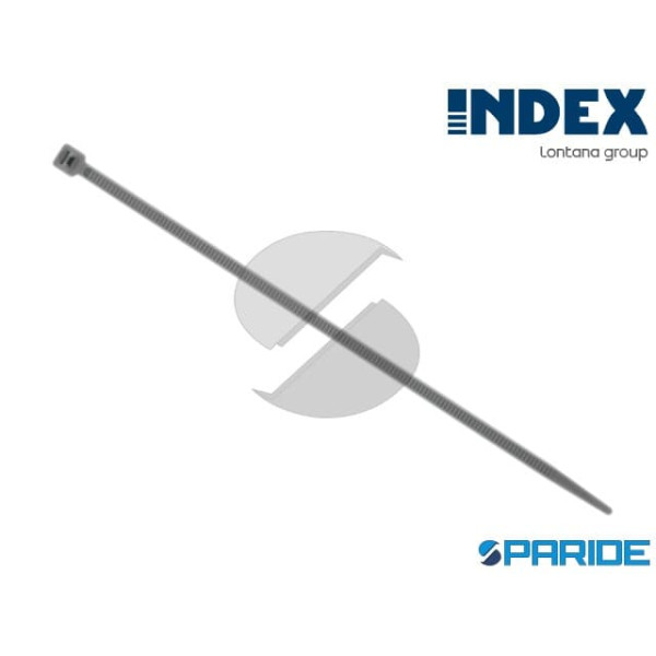 FASCETTA DI CABLAGGIO IN NYLON 3,6X200 GRIGIA INDE...