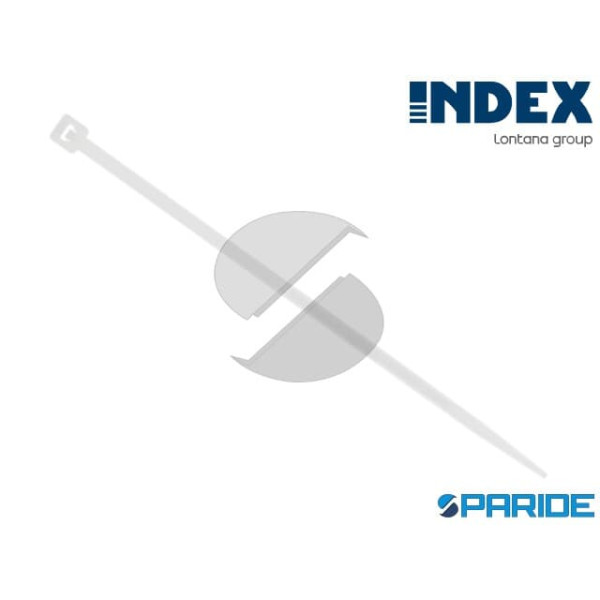 FASCETTA DI CABLAGGIO IN NYLON 3,6X250 BIANCA INDEX CF 100 PZ