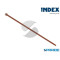 FASCETTA DI CABLAGGIO IN NYLON 4,8X290 MARRONE INDEX CF 100 PZ