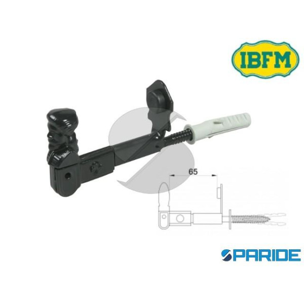 FERMA PERSIANE AD OMETTO 633N IBFM NERO CON VITE