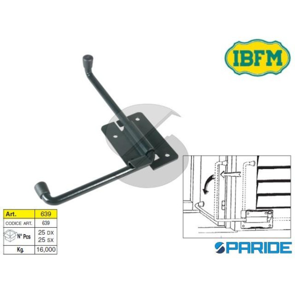 FERMAPERSIANE PIEMONTESE 639 SX IBFM PER ANTA ESTERNA