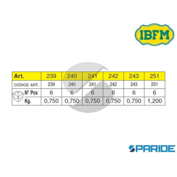 FERMAPORTA A PEDALE 241 NERO TIPO PICCOLO IBFM