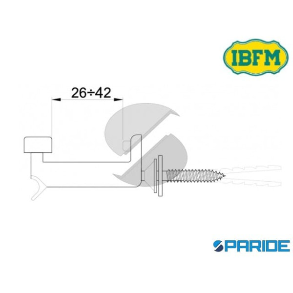 FERMASCURI AUTOMATICO 638T IBFM PLASTICA