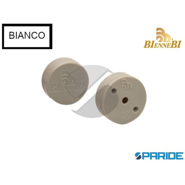 FERMASCURI MAGNETICO D 30 MM 660 BIANCO BIENNEBI