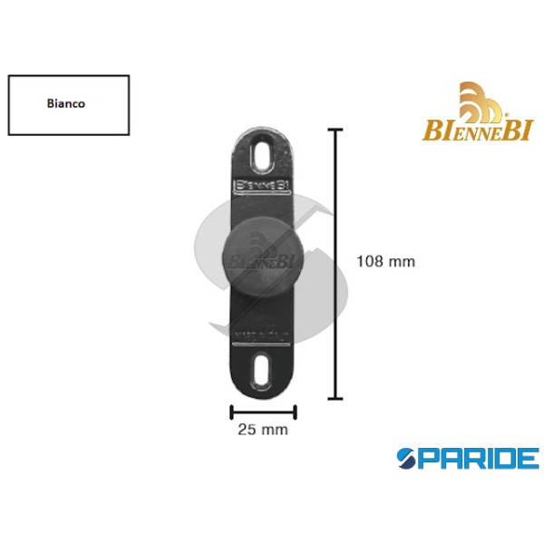 FERMASCURO MAGNETICO BIANCO 660P BIENNEBI TONDO CO...