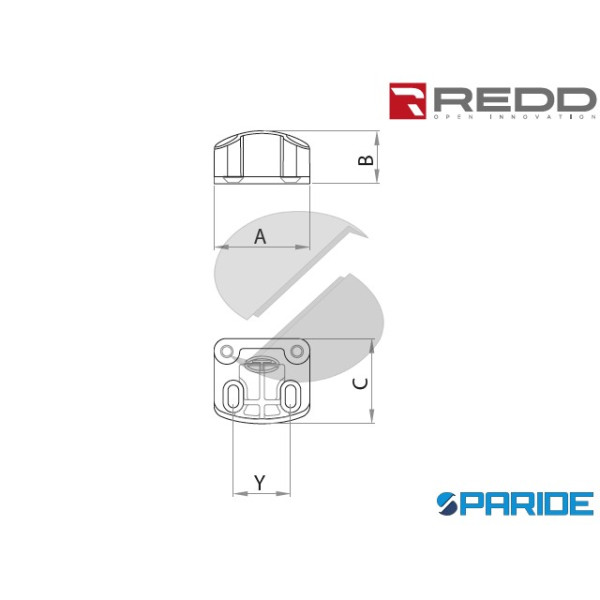 FERMO AD AVVIATRE 830 REDD NERO