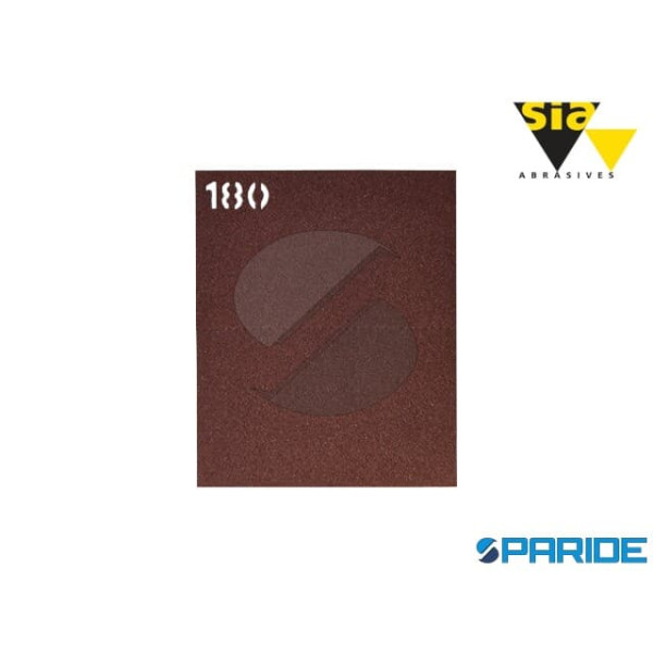 FOGLIO ABRASIVO 115X140 MM P 180 7988 SIASTRONG SI...