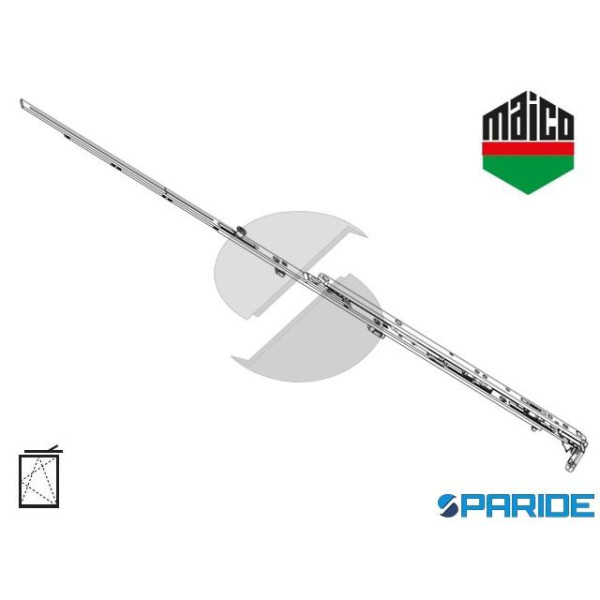 FORBICE AD ANGOLO DX LBB 1051-1300 MM PREMONTATA P...