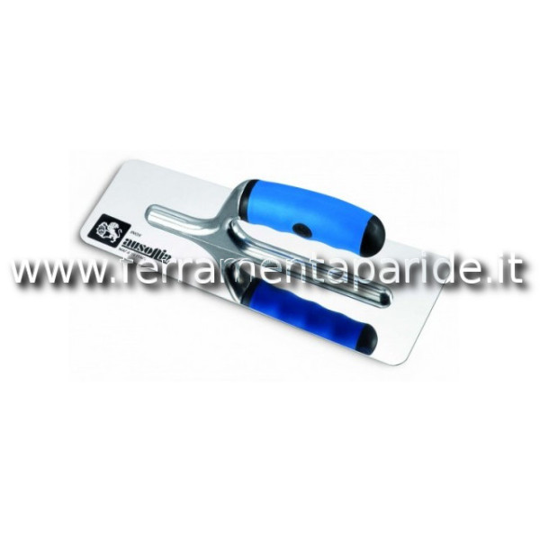 FRATTAZZO 28X12 INOX 42010 AUSONIA MANICO GOMMA BO...