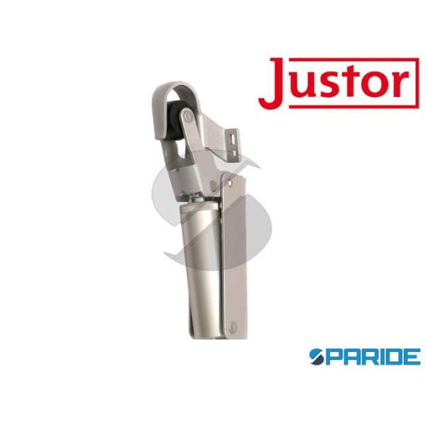 FRENO PER PORTE FR 2 G JUSTOR REGOLABILE ARGENTO
