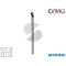FRESA A SVASARE D 20,5 MM HSS+CO 034\XL OMAL 90 GRADI EXTRA LUNGA