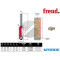 FRESA D 9,5 MM PER RIFILARE 42-10006P LEGNO FREUD