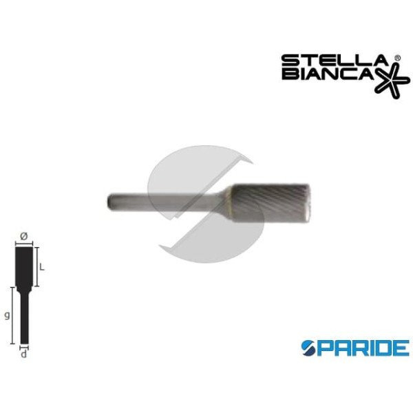 FRESA ROTATIVA D 10 MM GAMBO 6 MM TG 4 IN METALLO ...