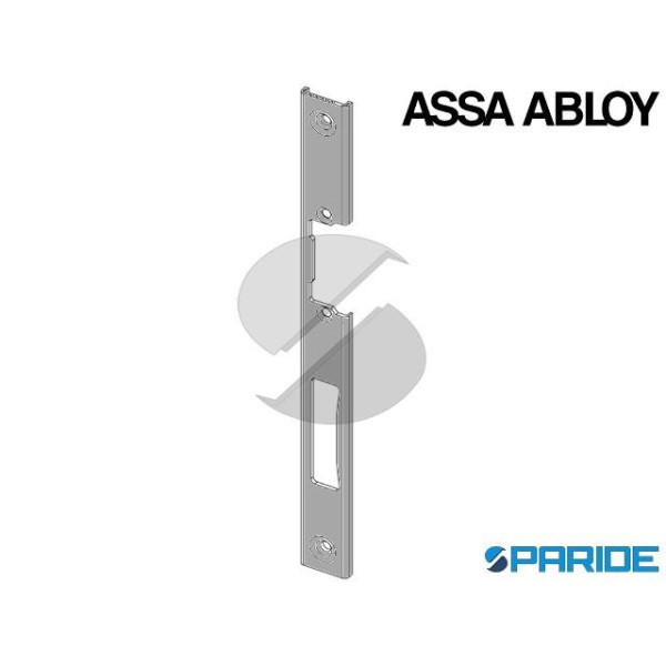 FRONTALE INOX A U 391 DESTRO E3913505 ASSA ABLOY
