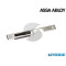 FRONTALE INOX LUNGO A U DESTRO YF16177D ASSA ABLOY PER SERRATURA CATENACCIO BASCULANTE
