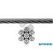 FUNE INOX AISI 316 D 1 MM 133 FILI DIN 3060