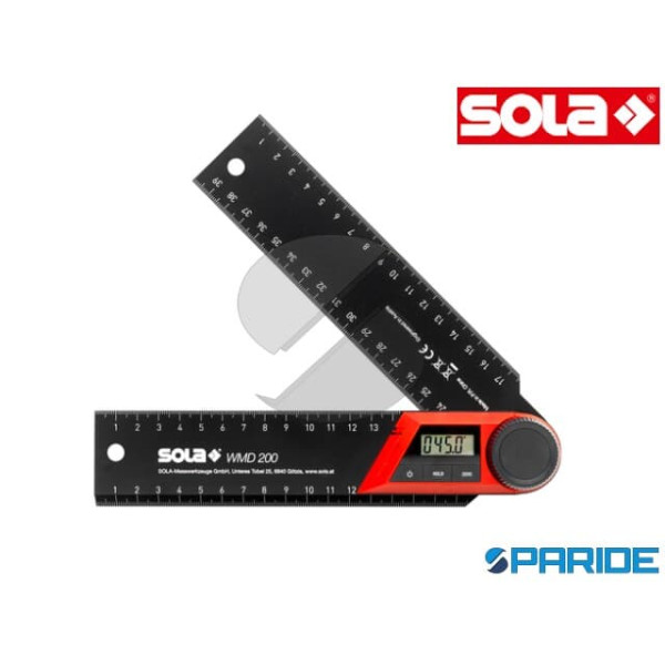 GONIOMETRO DIGITALE L 200 MM WMD SOLA