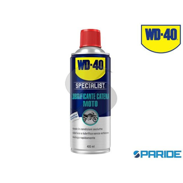 GRASSO SPRAY CATENA MOTO WD-40 400ML ASCIUTTO