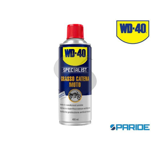 GRASSO SPRAY CATENA MOTO WD-40 400ML UMIDO