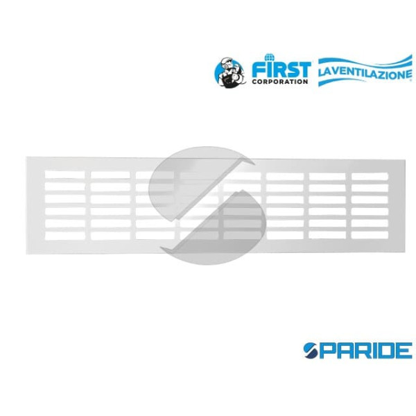 GRIGLIA DA INCASSO 400X100 MM FORO 368X86 MM  IN A...