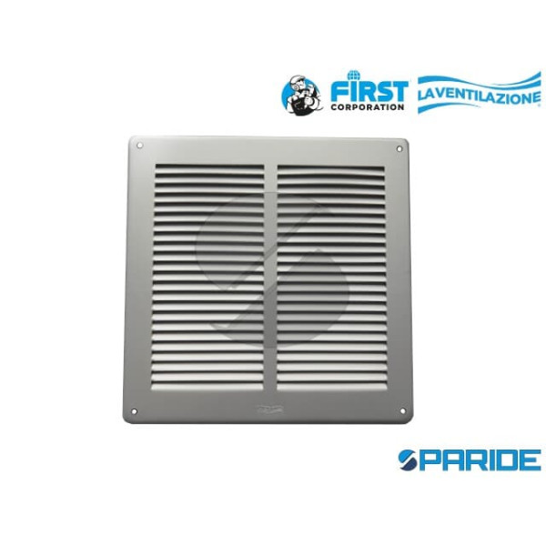 GRIGLIA DA SOVRAPPORRE 240X240 MM IN METALLO ALLUM...