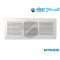 GRIGLIA DA SOVRAPPORRE 340X140 MM IN METALLO BIANCA CON RETE