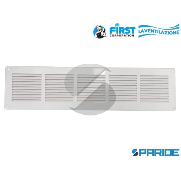 GRIGLIA DA SOVRAPPORRE 540X140 MM IN METALLO BIANC...