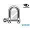 GRILLO DIRITTO INOX AISI 316 14 MM DI SOLLEVAMENTO
