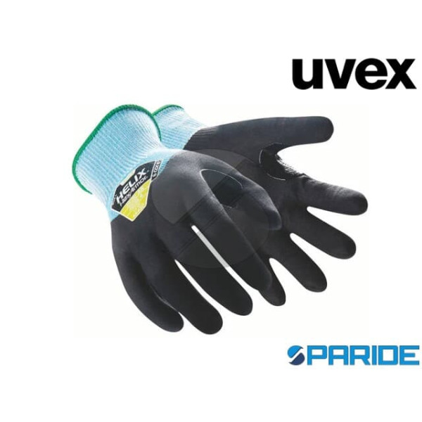 GUANTO UVEX HEXARMOR HELIX 3023 TG L PER PROTEZION...