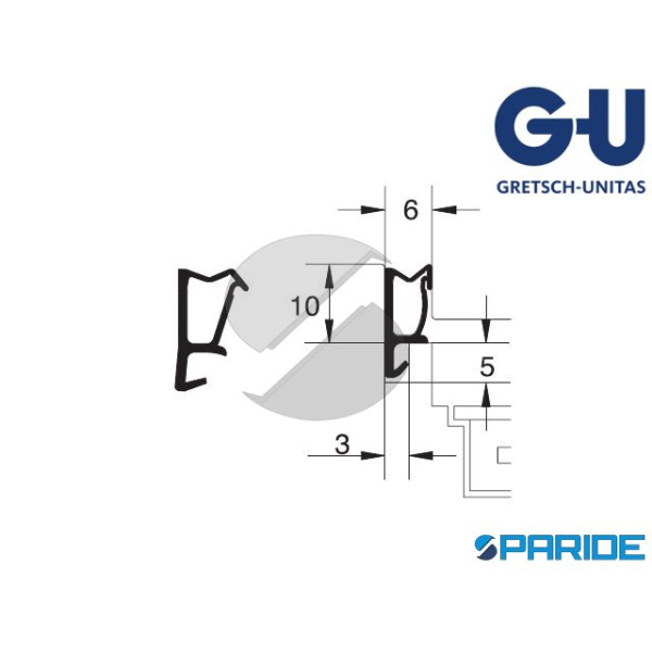 GUARNIZIONE ACA 5473 H TESTA DI MORO H-00622-00-0-...