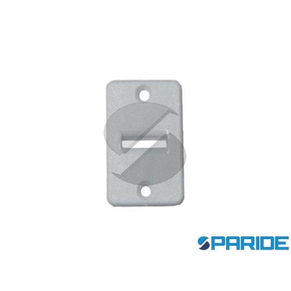 GUIDACINGHIA VERTICALE PVC LISCIO BIANCO
