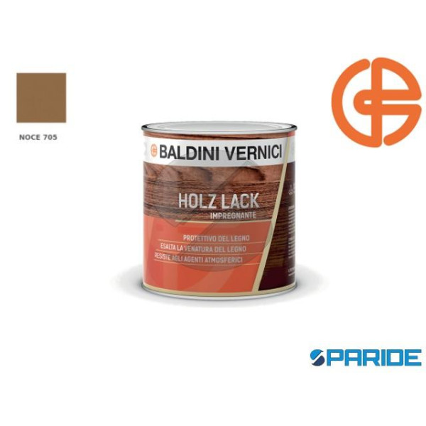 IMPREGNANTE HOLZ LACK NOCE 705 2,5 LT BALDINI VERN...