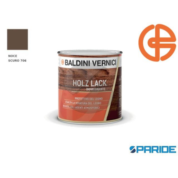 IMPREGNANTE HOLZ LACK NOCE SCURO 706 750 ML BALDIN...
