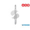 INCONTRO 18X196 CROMO NICHELATO B010003906 AGB BORDO TONDO