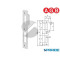 INCONTRO 20X138 CROMO SATINATO B005700534 AGB BORDO QUADRO