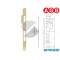 INCONTRO 22X238 OTTONE LUCIDO B005901103 AGB BORDO TONDO