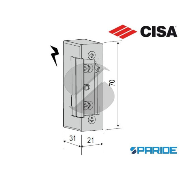 INCONTRO ELETTRICO 12V 15160 CISA